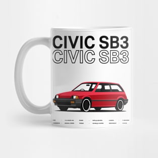 Honda civic SB3 Mug